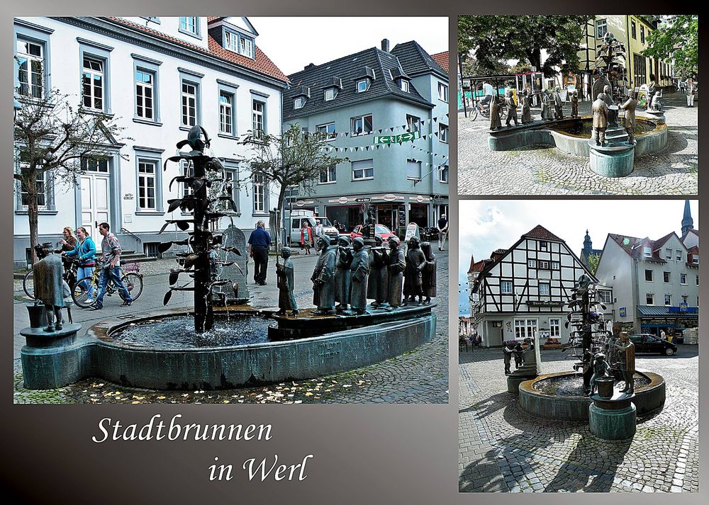 Stadtbrunnen in Werl