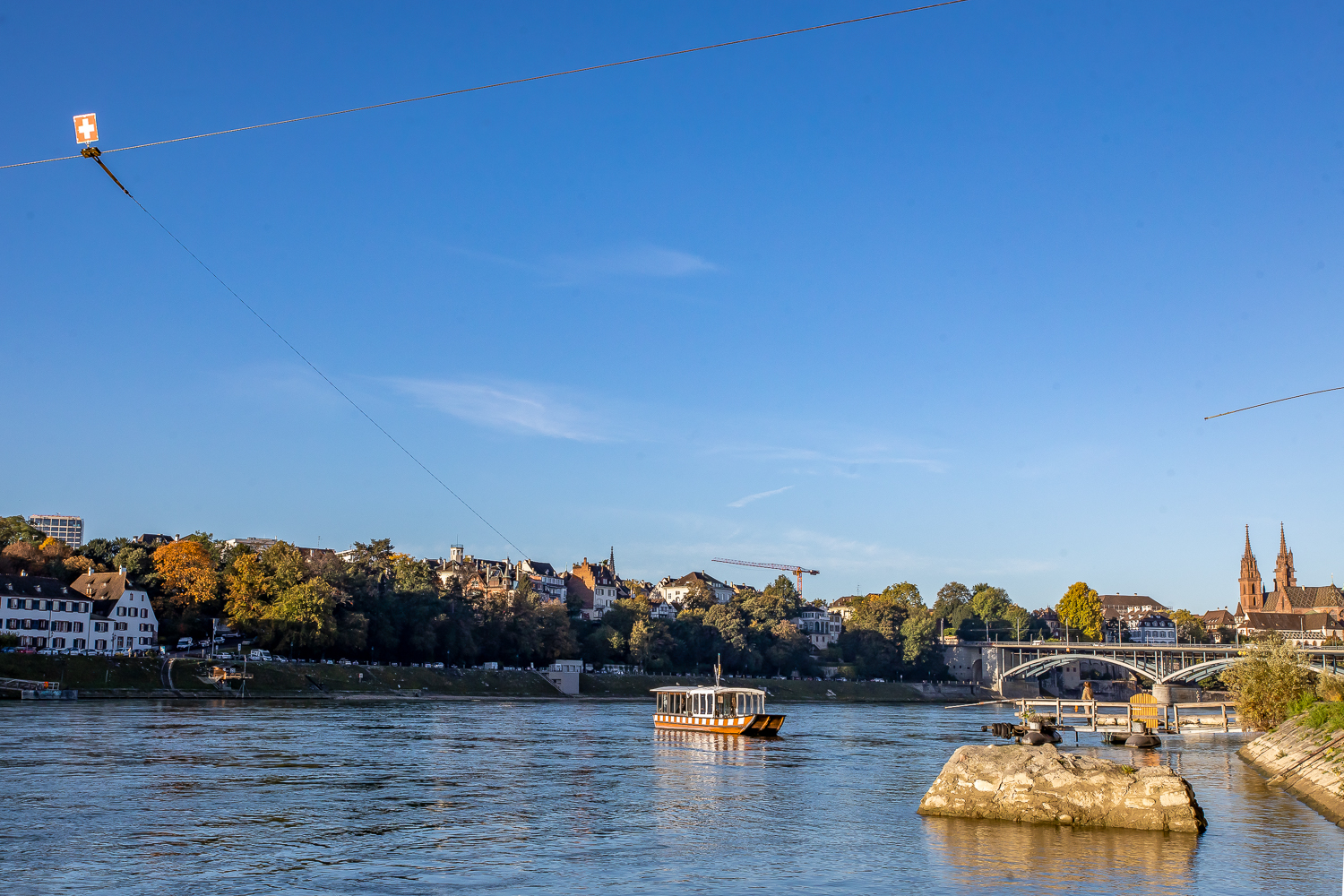 Stadtbummel in Basel am Rhein