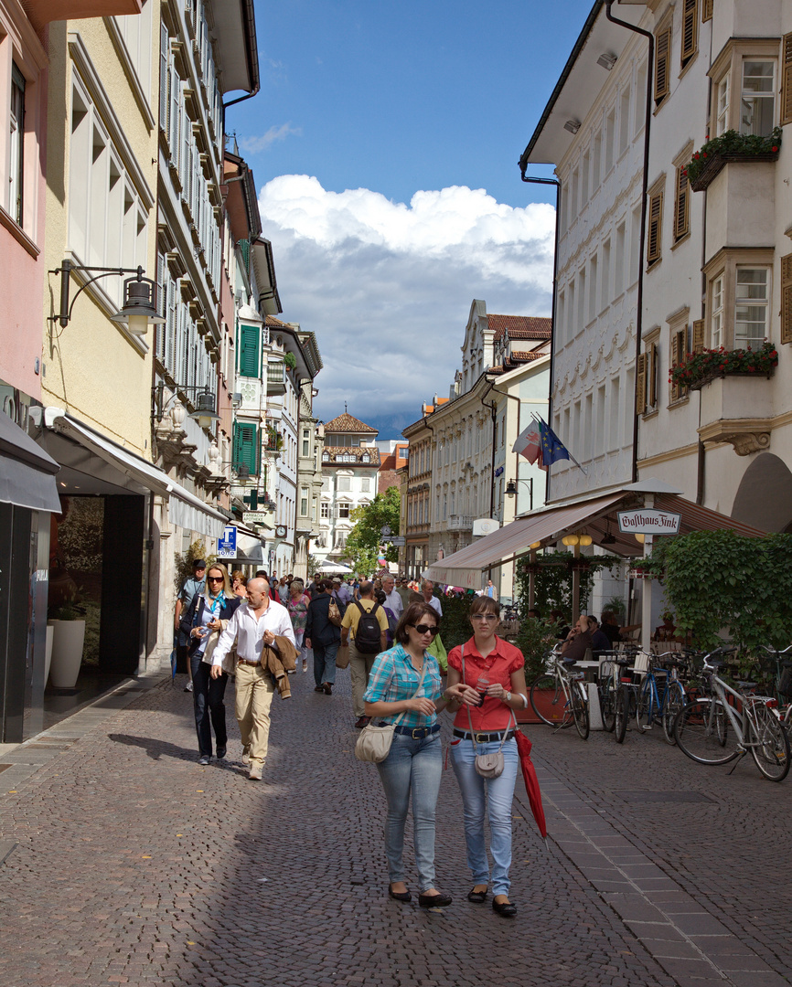 Stadtbummel in Bozen - Südtirol