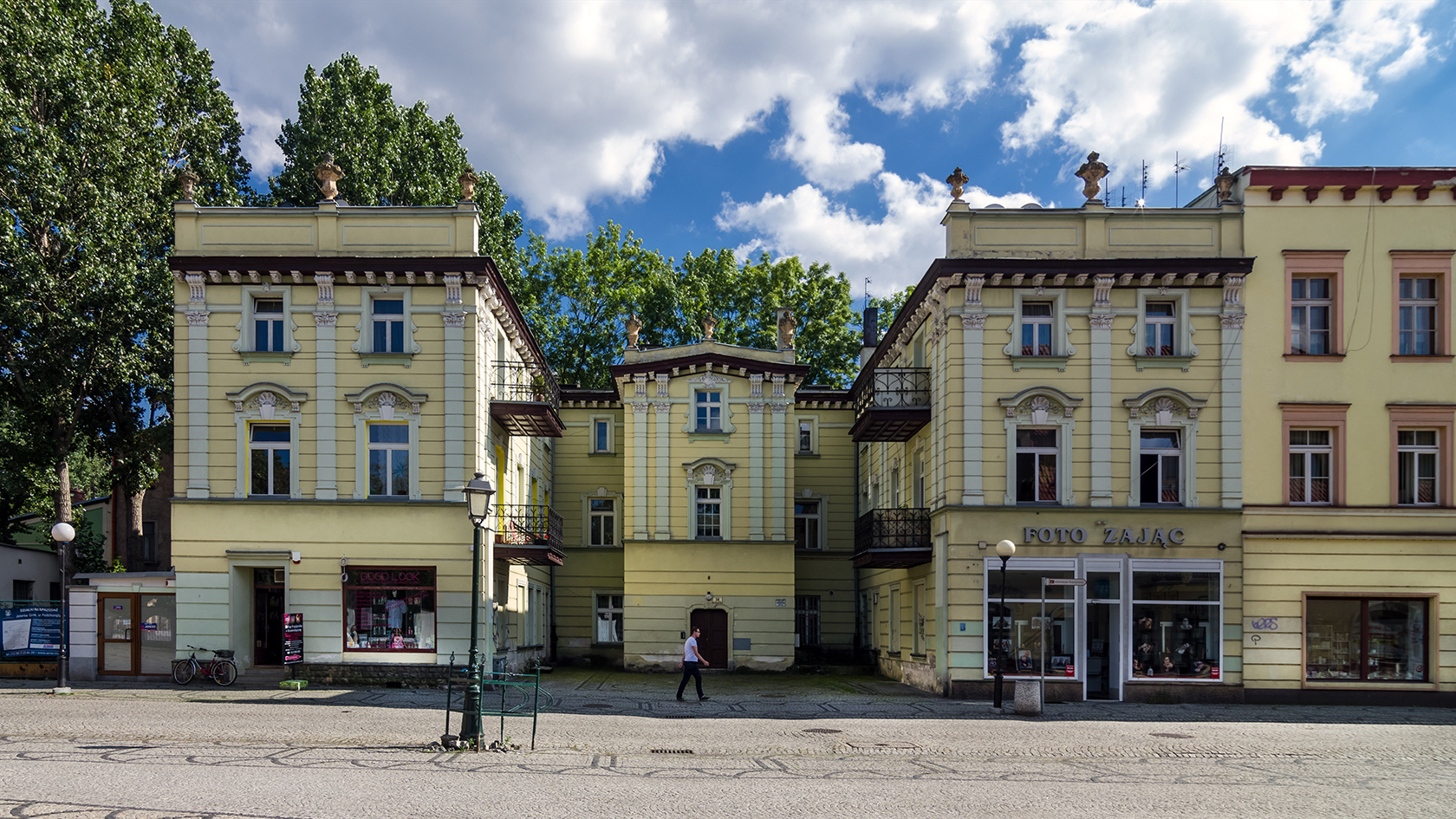 Stadtbummel in Hirschberg (Jelina Góra), Polen