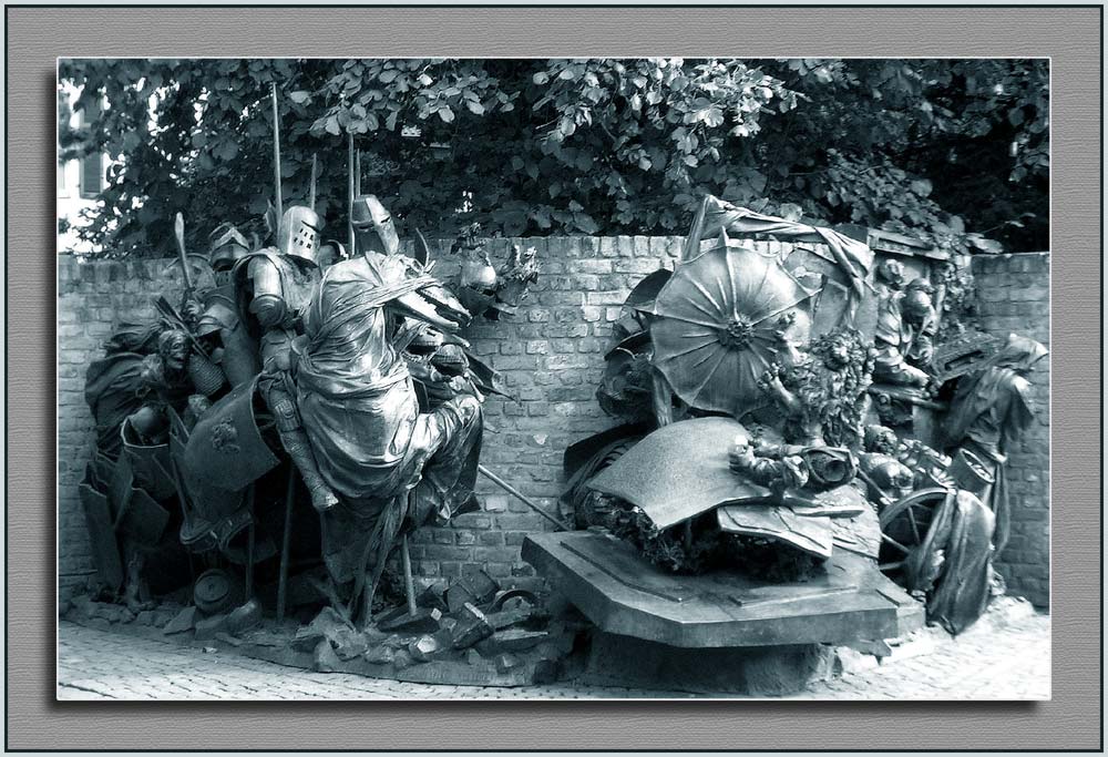 Stadterhebungsmonument von Bert Gerresheim (Düsseldorf)