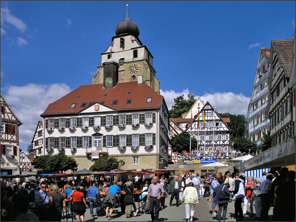 Stadtfest in Herrenberg Foto & Bild deutschland, europe, baden