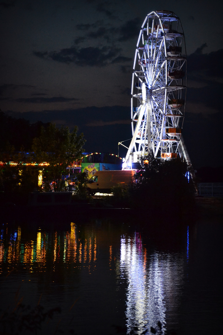 Stadtfest in Tulln mit Riesenrad