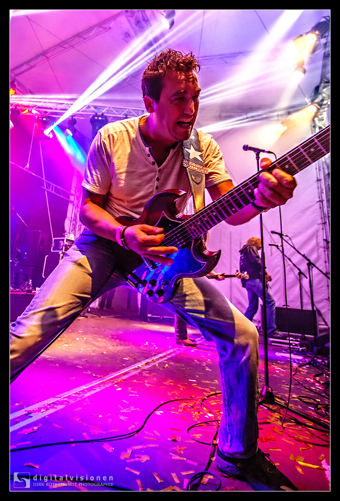 Stadtfest Lüneburg 2013 / Rock'n Roll Deputyz (Angus "Hammerschmidt" Lorenz)