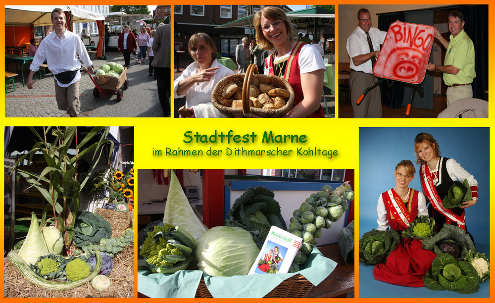 Stadtfest Marne im Rahmen der Dithmarscher Kohltage 2009