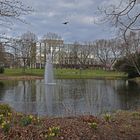 .Stadtgarten. Der Frühling kommt