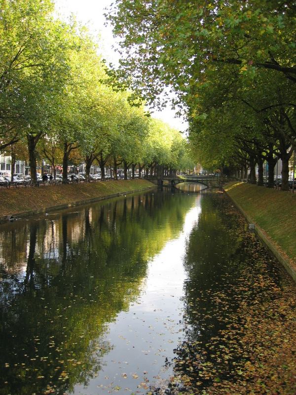 Stadtgraben im Herbst