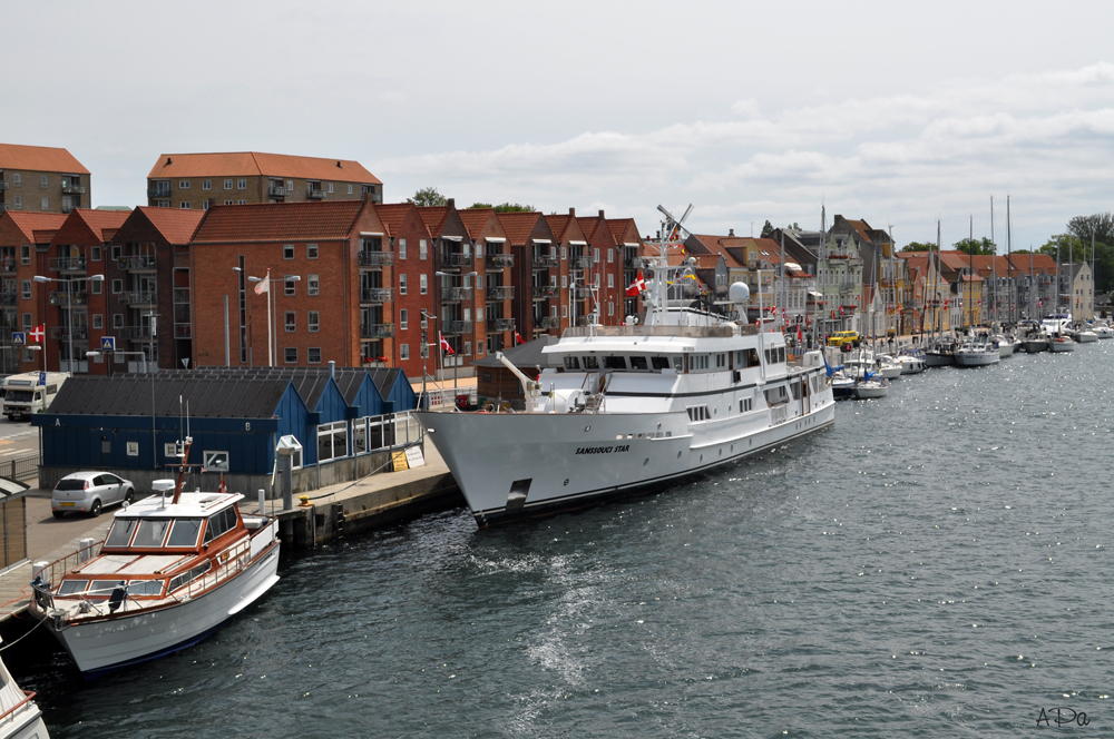 Stadthafen in Sonderborg