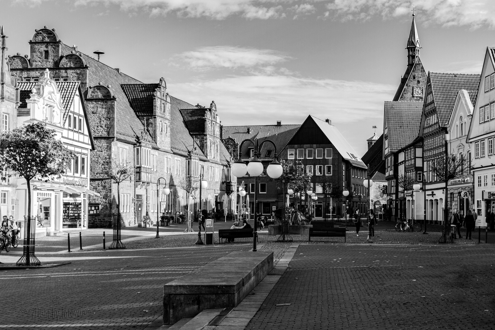 Stadthagen/Nds - Marktplatz