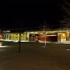 Stadthalle Eislingen im Schnee