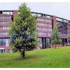 Stadthaus und Lanxess-Arena Köln