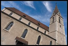 Stadtkirche Baden/CH mit meiner "Neuen".