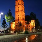 Stadtkirche bei Nacht