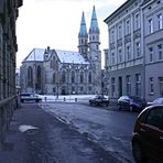 Stadtkirche (ev.-luth.) - von der Wettinerstrasse aus