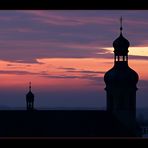 Stadtkirche im Abendlicht