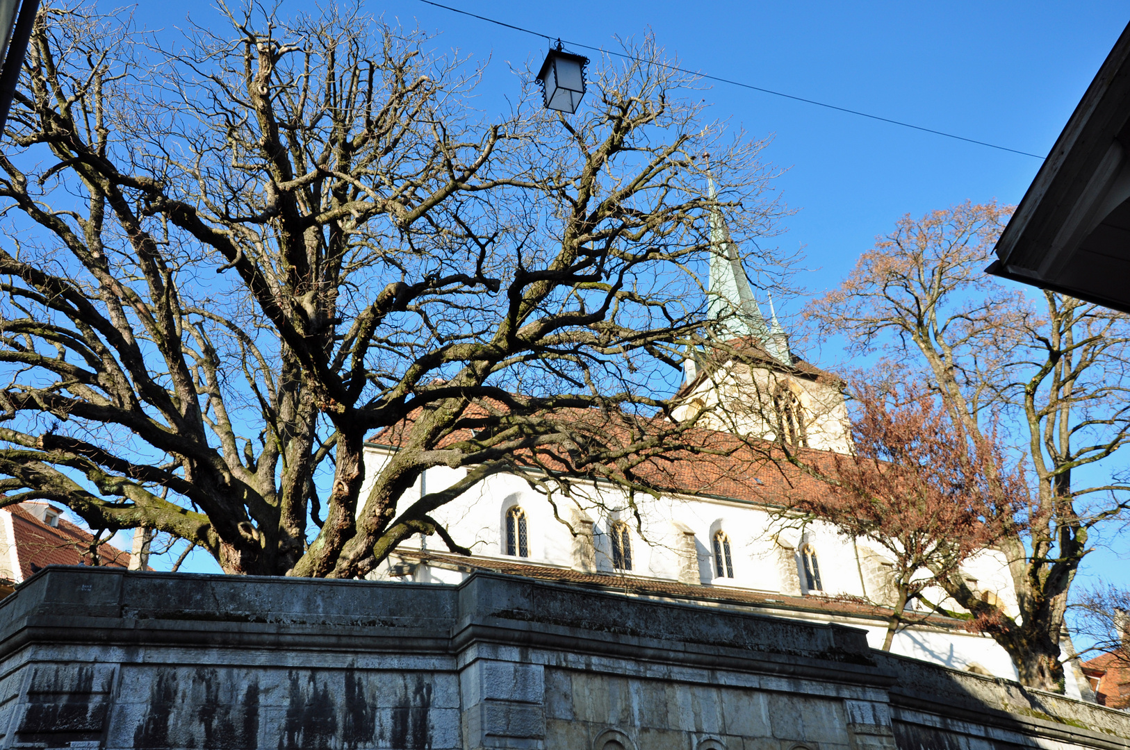 Stadtkirche in der Altstadt Biel