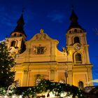 Stadtkirche Ludwigsburg in der Weihnachtszeit