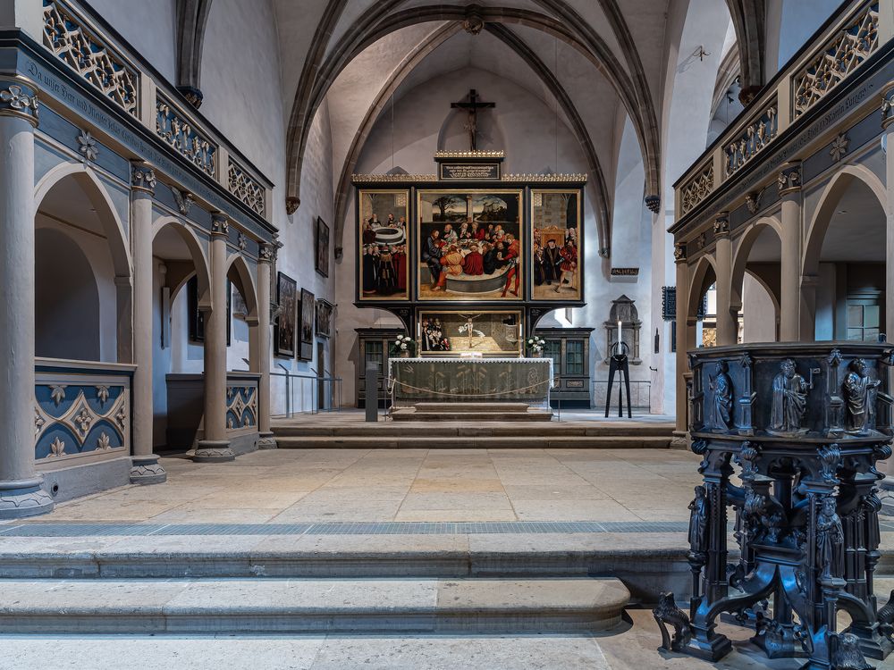 Stadtkirche Lutherstadt Wittenberg Foto & Bild world, kirchen