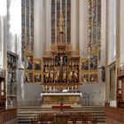 Stadtkirche St. Jakob Rothenburg Blick zum Altar