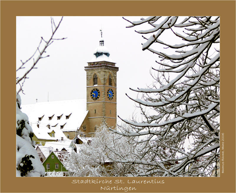 Stadtkirche St. Laurentius in Nürtingen