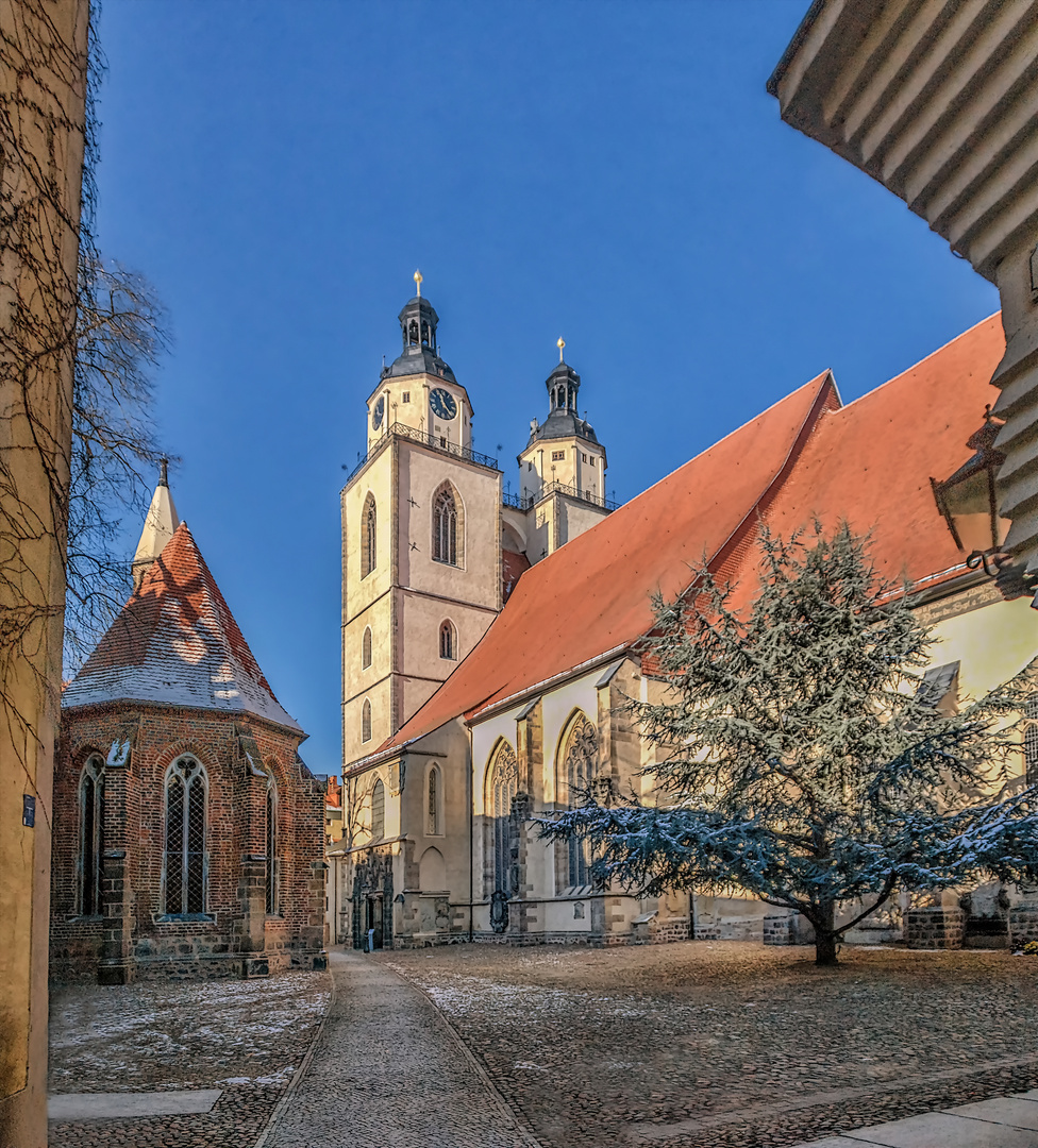  Stadtkirche St. Marien in Lutherstadt Wittenberg Foto & Bild
