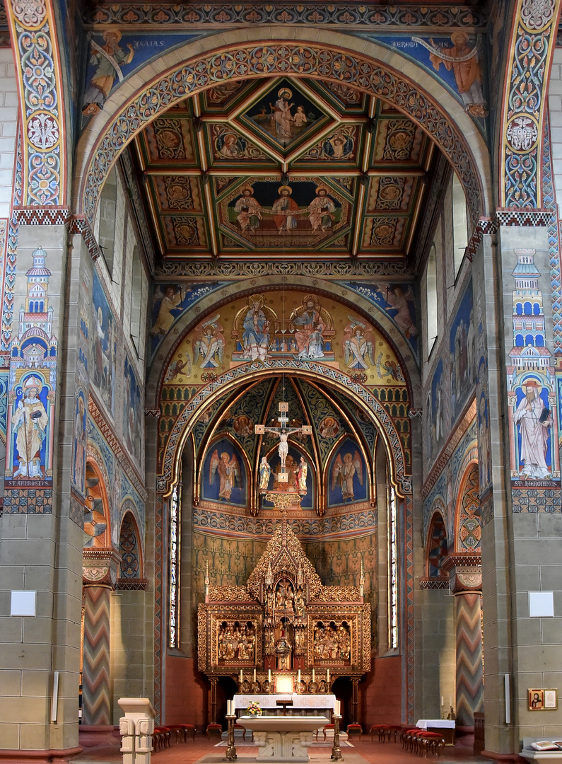 Stadtkirche St. Marien Kloster Gengenbach Altarraum