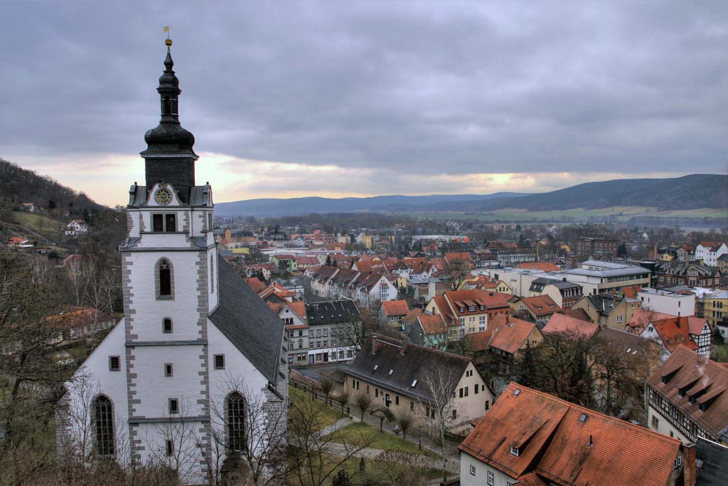 Stadtkirche von Rudolstadt/Th.