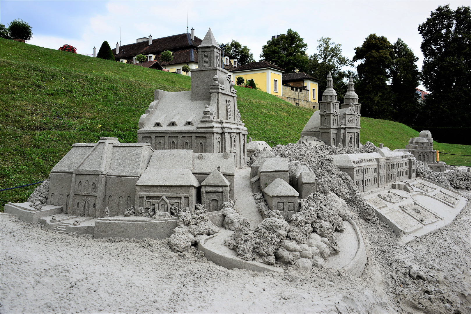 Stadtkulisse   Ludwigsburg aus Sand