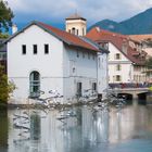 Stadtkunst in Annecy