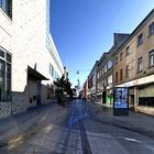 Stadtlandschaft Bergisch Gladbach Hauptstrasse in Color