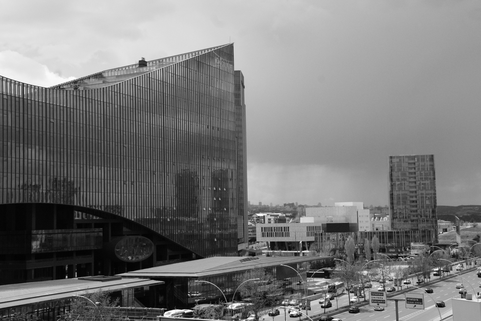 Stadtlandschaft Foto & Bild architektur, hochhäuser, profanbauten