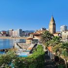 Stadtlandschaft Gijon