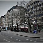 Stadtlandschaft im Dezember