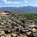 Stadtlandschaft im Himalaya