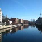 Stadtlandschaft im Spiegel