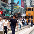Stadtleben in Hong Kong