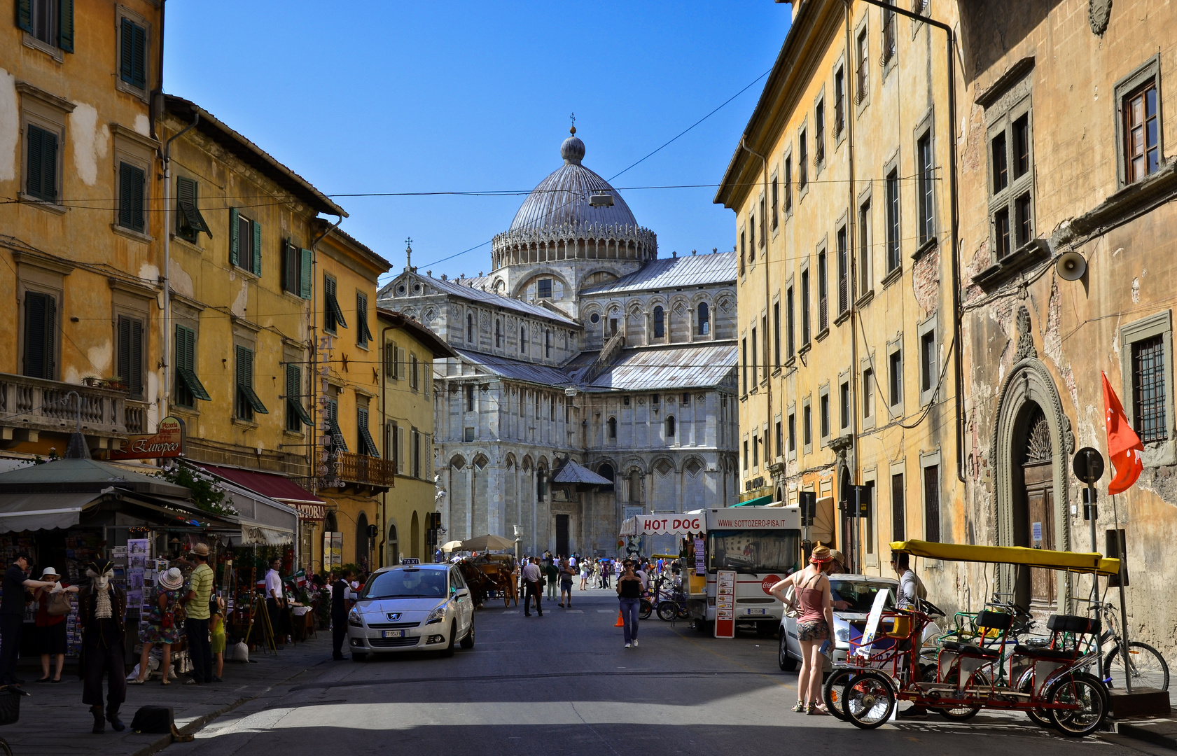 Stadtleben in Pisa