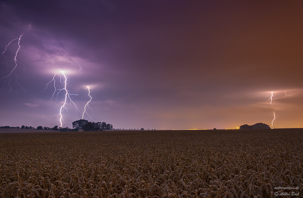 Stadtlichtgewitter