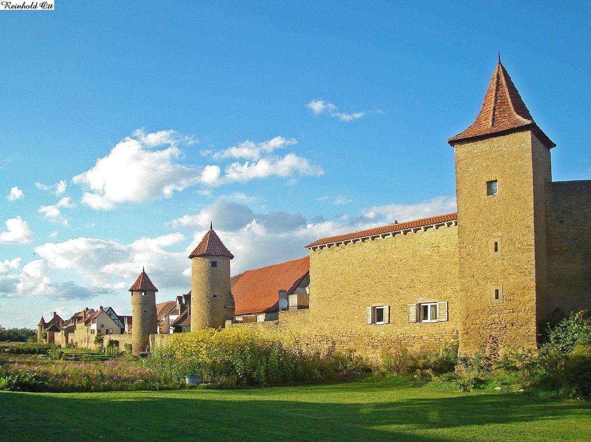 Stadtmauer.