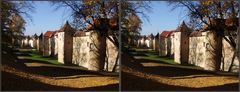 Stadtmauer 3D Kreuzblick