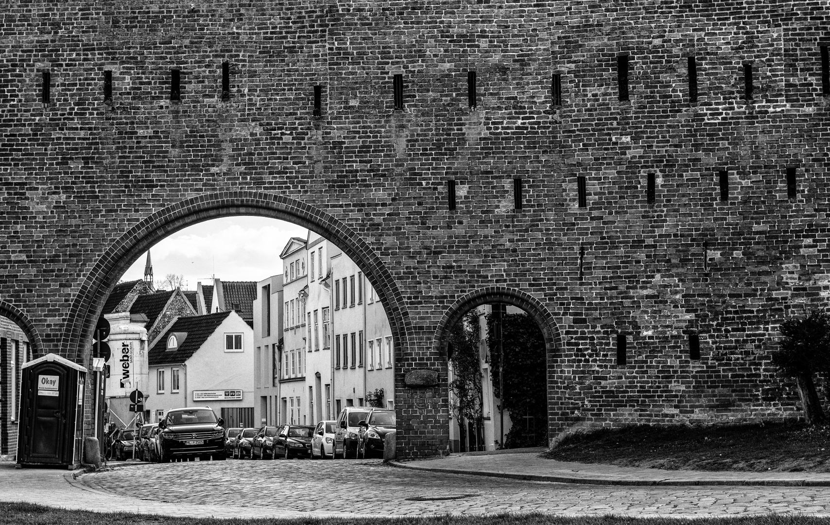 Stadtmauer am Burgtor Kloster Lübeck