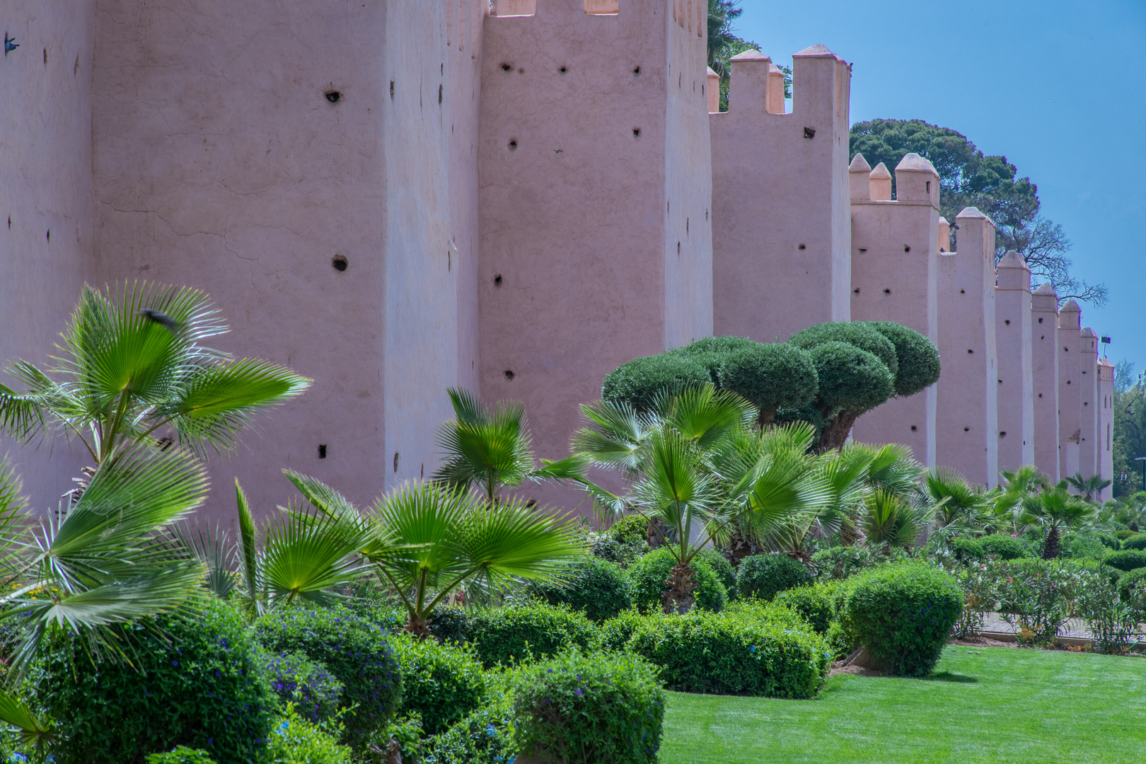 Stadtmauer I - Marrakesch/Marokko