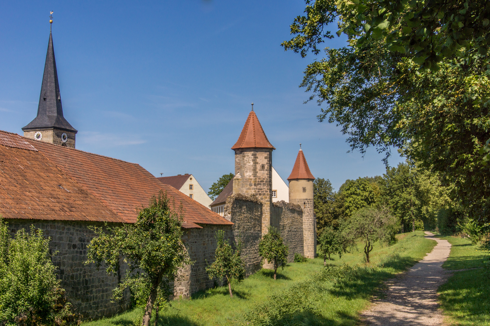 Stadtmauer I - Seßlach/Oberfranken