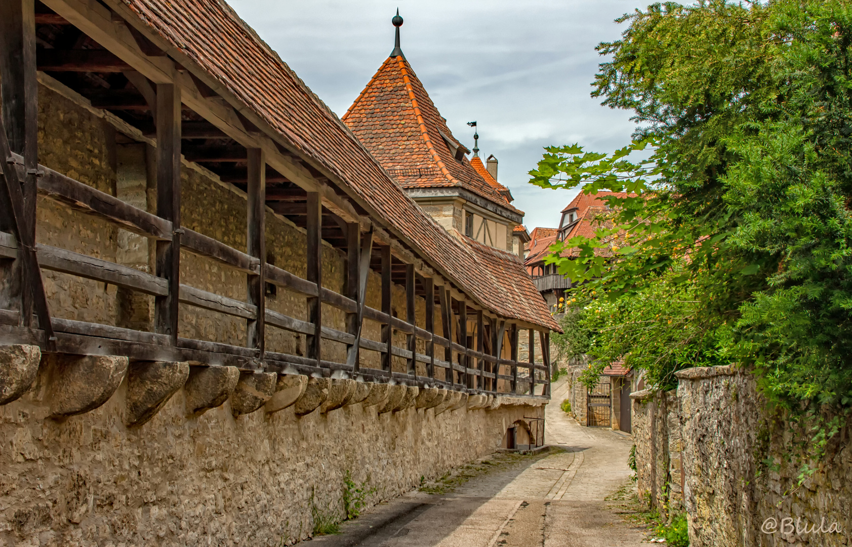 Stadtmauer im Spitalviertel