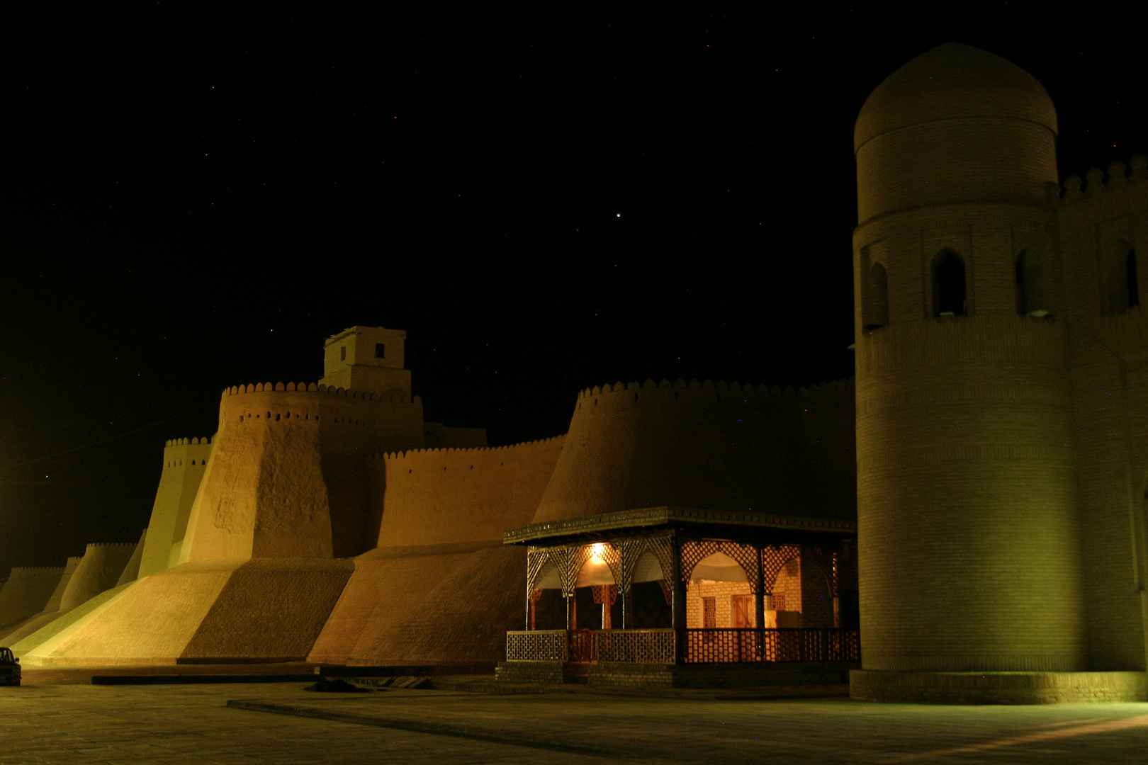 Stadtmauer in Chiwa