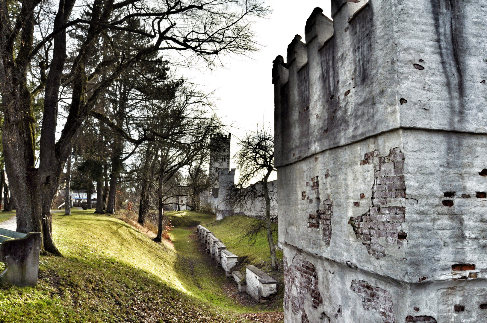 Stadtmauer in LL