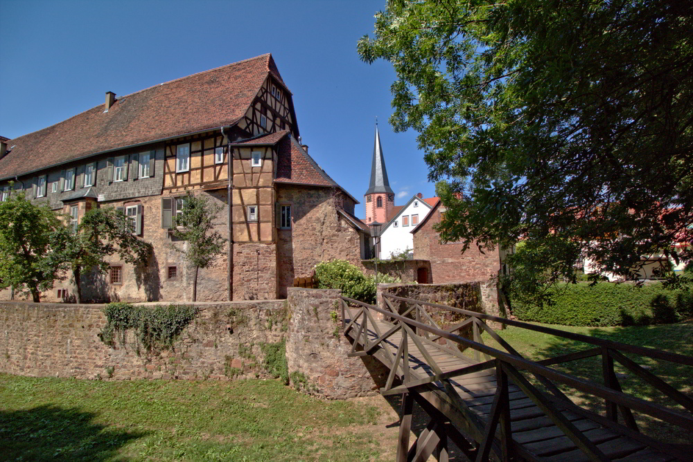 Stadtmauer Michelstadt im Odenwald