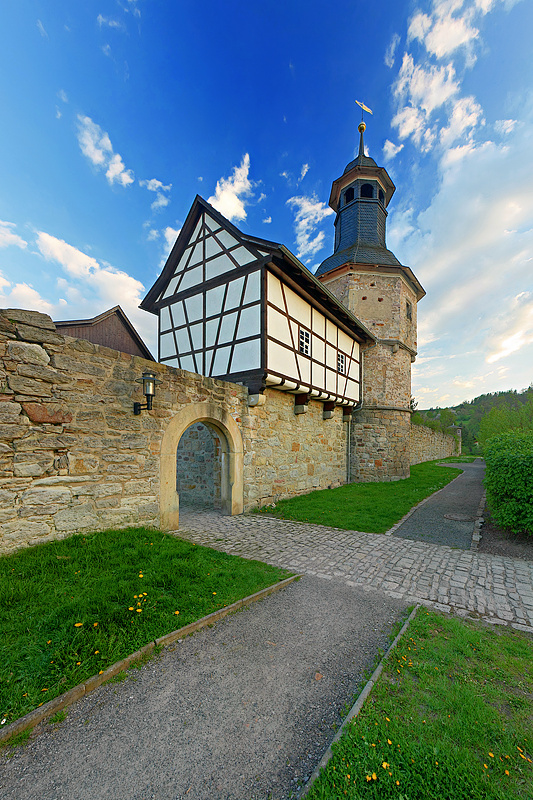 Stadtmauer mit Hexenturm (Themar)