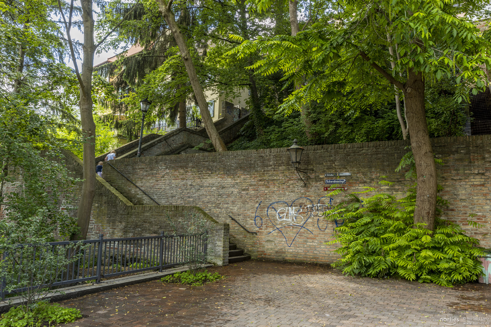 Stadtmauer mit Schwedenstiege