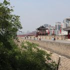  Stadtmauer mit Türmen in Xi’an